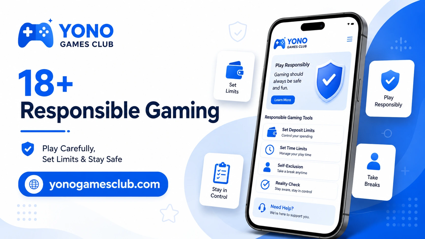 18 plus responsible gaming information