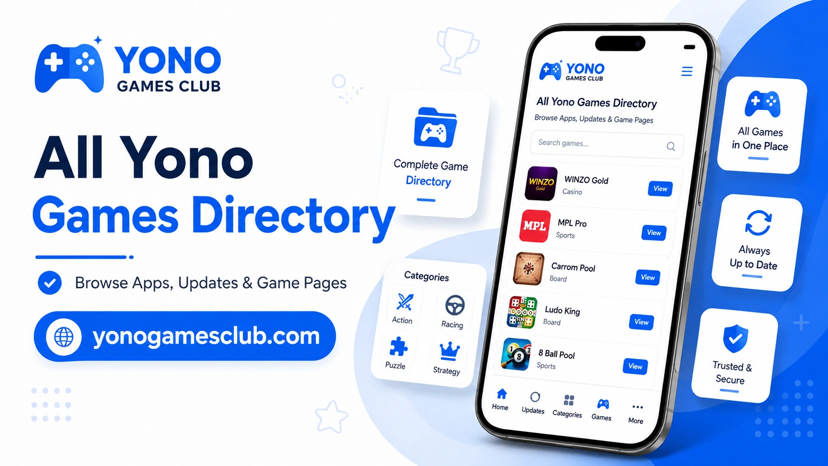 All Yono Games directory
