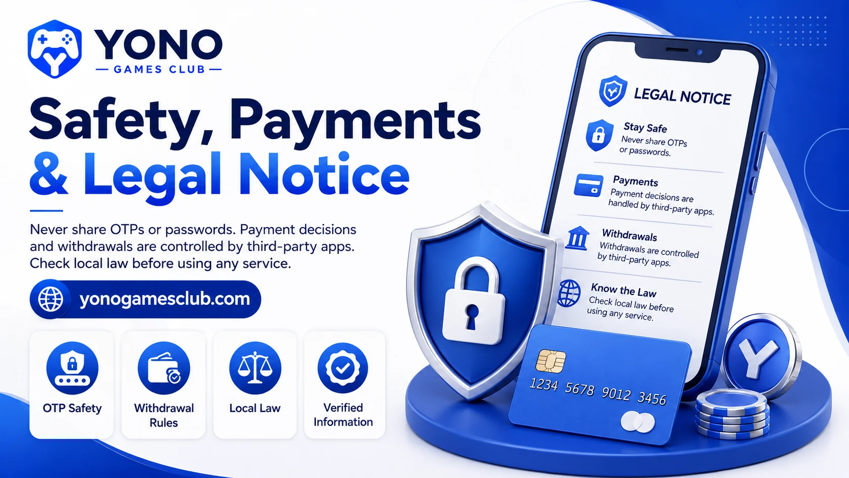 Account Payment and Legal Safety Notice
