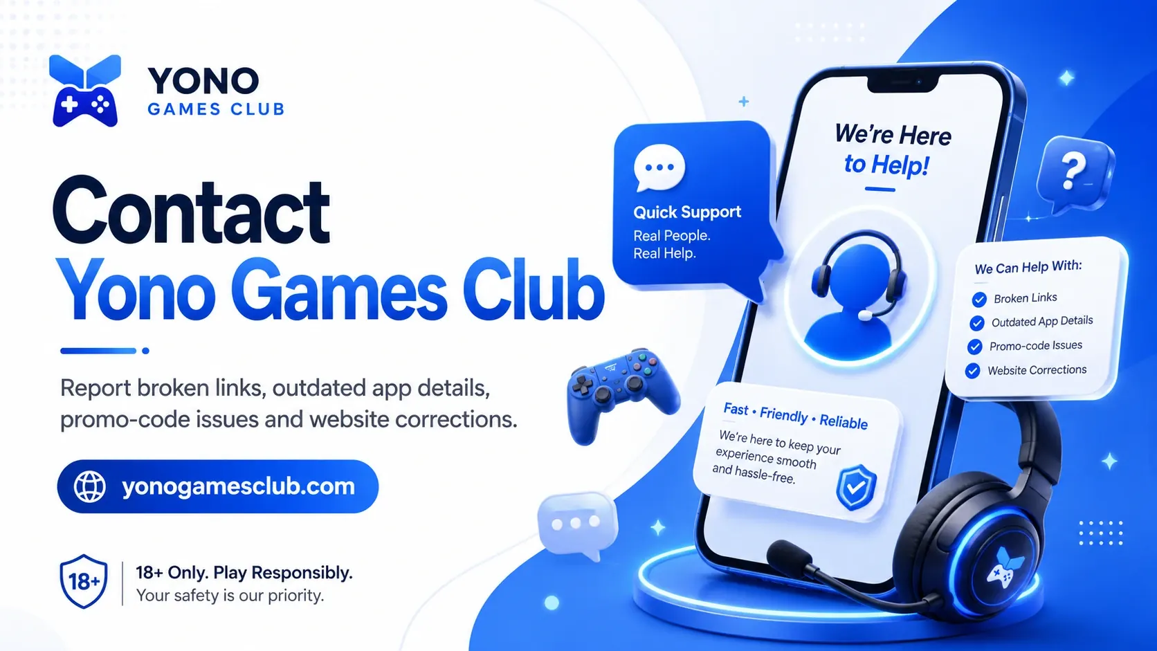 Contact Yono Games Club